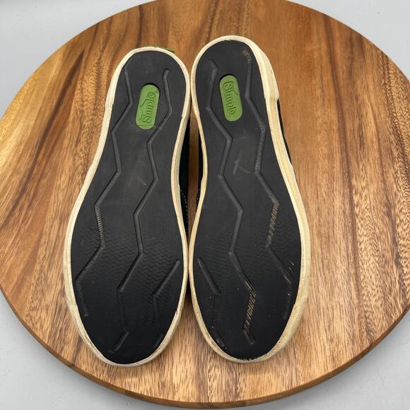 Simple Shoes Womens Size 8 Black Casual Comfort Walking Animal Print Sneakers - Picture 7 of 8